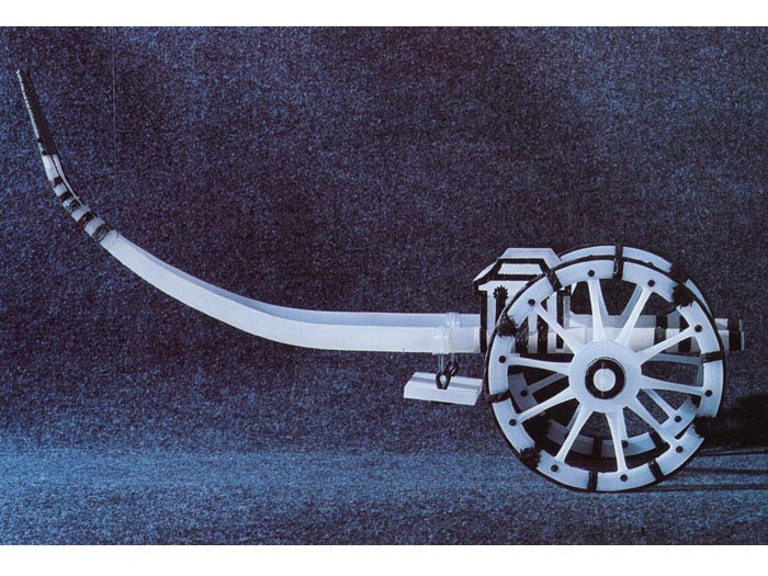 Ricostruzione in scala del calesse di Sirolo.