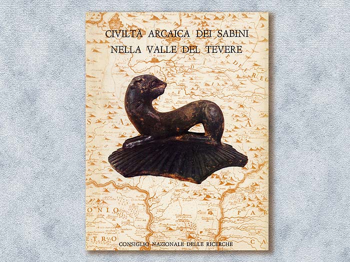 Il frontespizio del volume I di Civilta arcaica dei Sabini nella valle del Tevere.