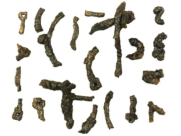 Morsi per cavalli in ferro.