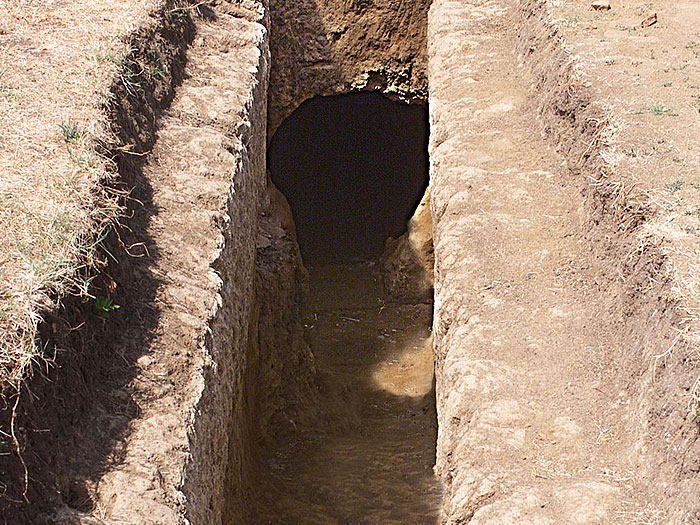  Il dromos della tomba monumentale XXXI.